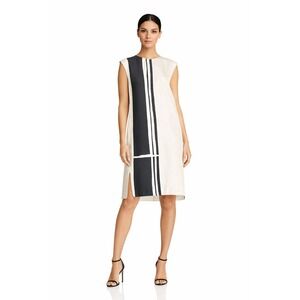Theory Shift Dress Silk Minimalist Quiet Luxury Capsule Wardrobe Small‎ Chic NWT